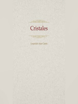 cover image of Cristales